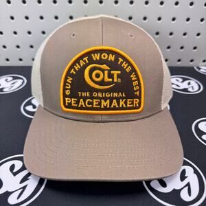 Colt Firearms Brand Officially Licensed "The Peacemaker" Snapback Cap Hat NEW